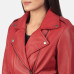 Flashback Red Leather Jacket